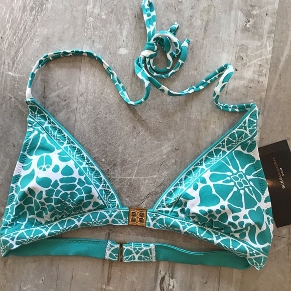 💕BCBGMAXAZRIA💕 Triangle String Bikini Top - Picture 2 of 5
